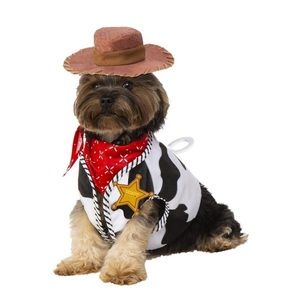 Rubie’s New Toy Story Woody Cowboy Pet Dog Cat Accessory Costume Medium/Large